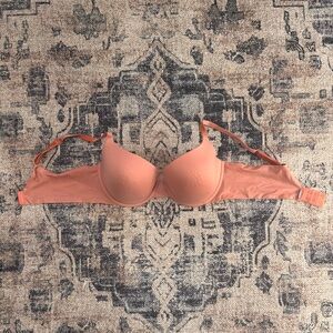 Aerie Sunnie Demi Push-up Bra 38D in Peach